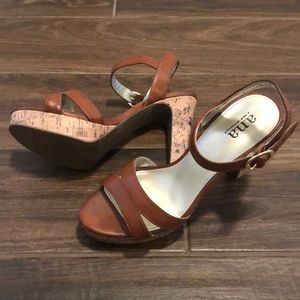 ANA Brown Heels